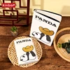 Kinbor A5 A6 Size Panda Journal Notebook Monthly Weekly Planner Daily Agenda Time Management to Increase Productivity Writing 4