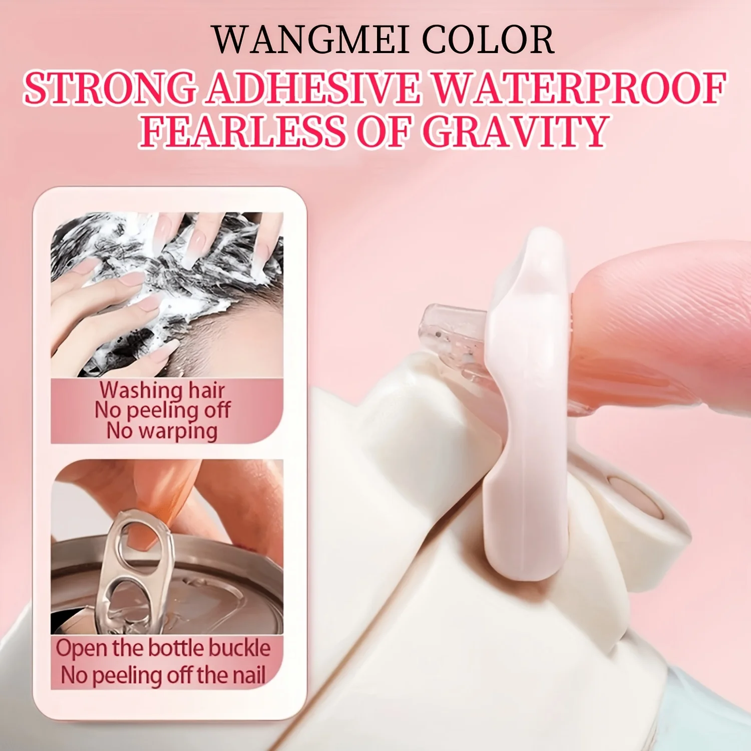Gel per Estensione Unghie, Gel Duro Trasparente con Adesione Super Forte, Asciugatura Rapida e Durevole, Utilizzato per il Miglioramento delle Unghie Per unghie finte, unghie acriliche, unghie press-on e decorazioni per nail art. Rimane resistente anche durante il lavaggio delle mani, il lavaggio dei piatti, la composizione di messaggi o il praticare sport per un massimo di 30 giorni. Progettato Specificamente per Estensioni e Decorazioni delle Unghie - immagine 6