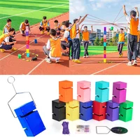 Team collaboration game Tower style building outdoor sports toy Team building game Adult and kid's sensory sport toys Party game