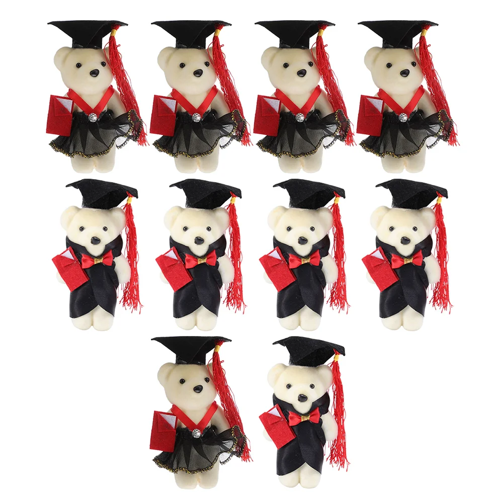 Graduation Bear Creative Unique Decoration Special Mini Graduation Bear Bouquet Bear Standing Bear for Decoration 45cm human skeleton model special medical decoration family personalized halloween decorative figurines scheletro umano