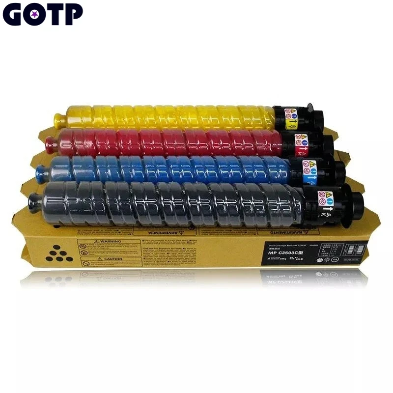 10Set For Ricoh MPC3503 MPC3504 MPC3003 MPC3004 Toner Cartridge New Compatible Japan Refill