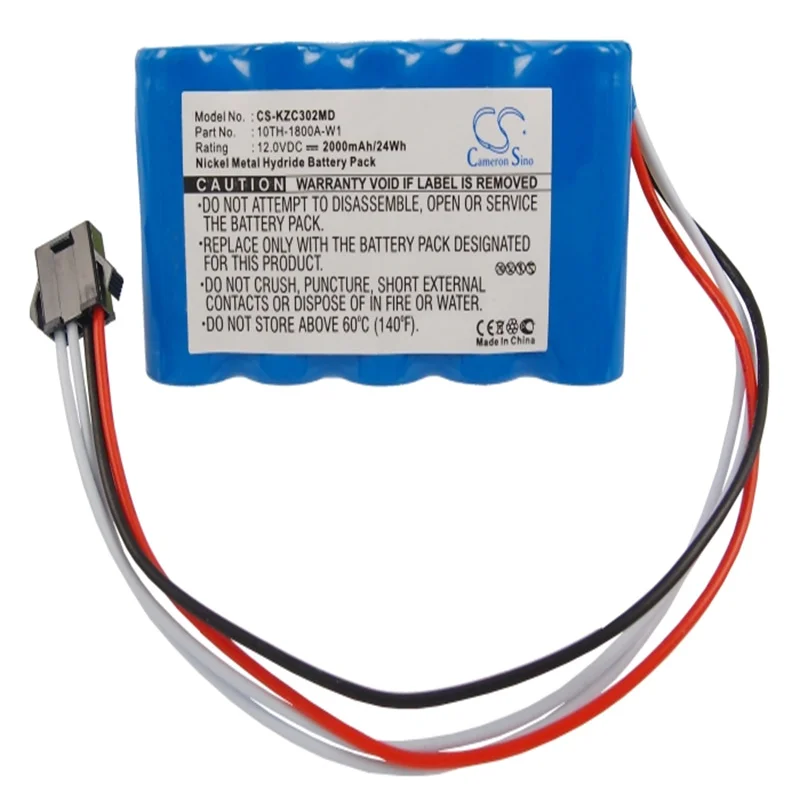 

Medical Battery For HP M3516A Kenz Cardico 302 10TH-1800A-W1 Kenz Cardico 10TH-1800A-W1 SU HHR-20AF25G1 Philips 10TH-1800A-W1