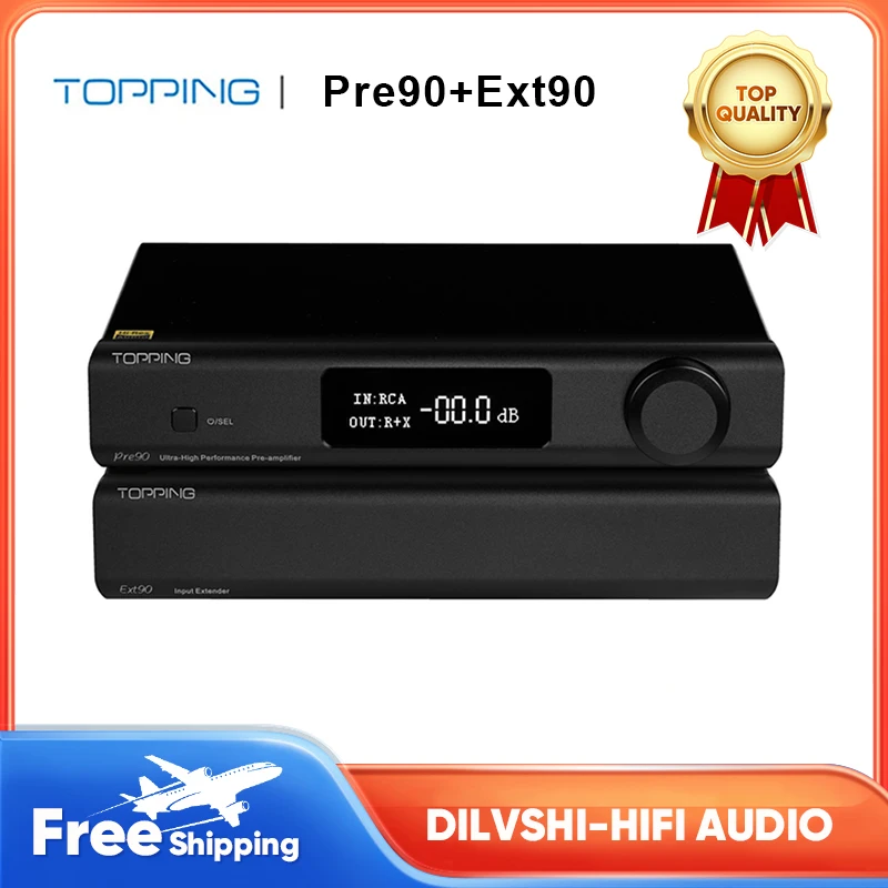 Topping PRE90 Preamplifier Preamp Amplifier Pre-amp Ultra