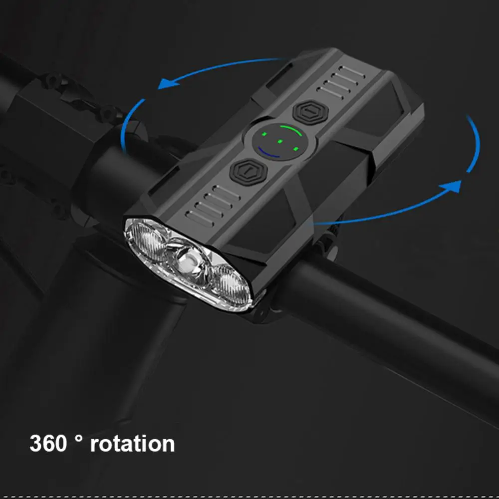 

Bike Lights Long Distance Waterproof Low Power Consumption Rotated 360 Degrees Far Near Light 1200 Lumens Riding Equipment