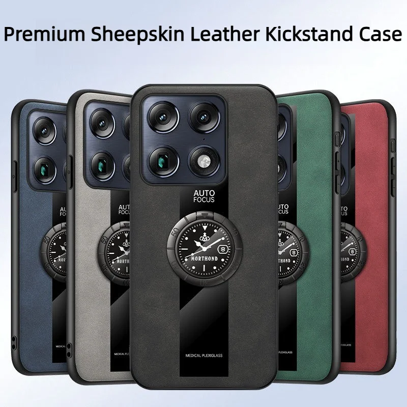 Luxury Sheepskin Phone Case - Premium Business Protective Cover