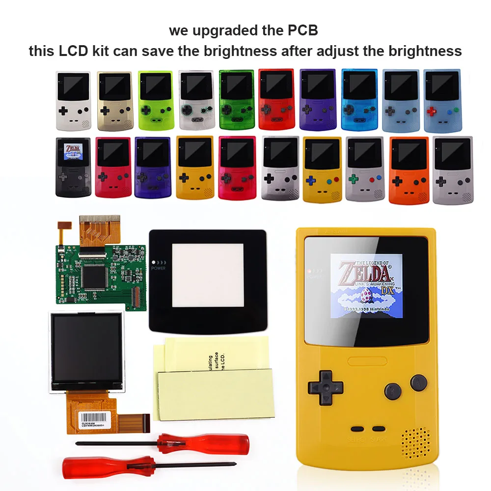 Gameboy Screen Game Boy Color Gameboy Color Backlight Kit Console
