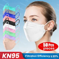 10 Days Delivery! FFP2 Mask FPP2 Approved Masks Safety Dust Respirator Fish Masks Protective Face Masks FPP2 Mask KN95 ffp2masks 1