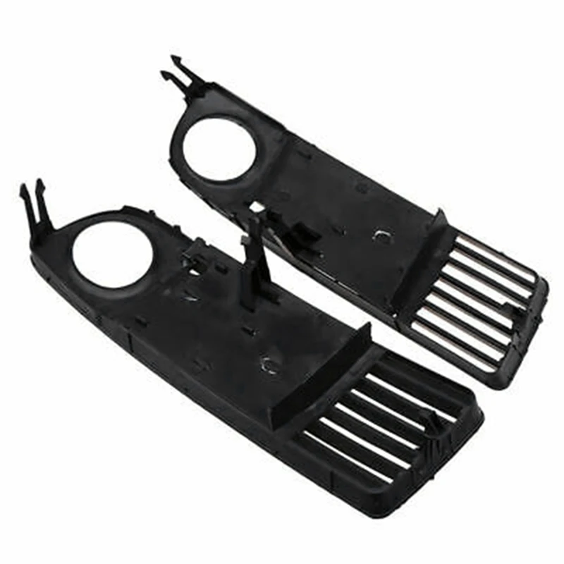 Automobile Front Bumper Fog Lamp Grille Fog Lamp Frame Cover For A6 C5 1998-2001 Accessories Parts 4B0807682S 4B0807681S