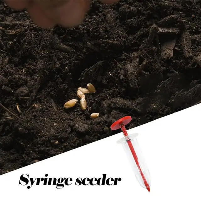 Fecskendők Vetőmag Tálca -Diszeminátorok Magvak Kerti Virágok Kertjének Kertészkedése Kertészeti Szerszámok És Felszerelések - Image 2