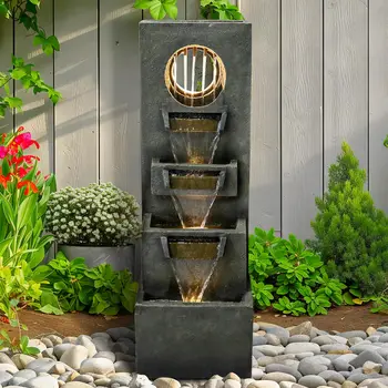 Modern LED Outdoor Fountain 1