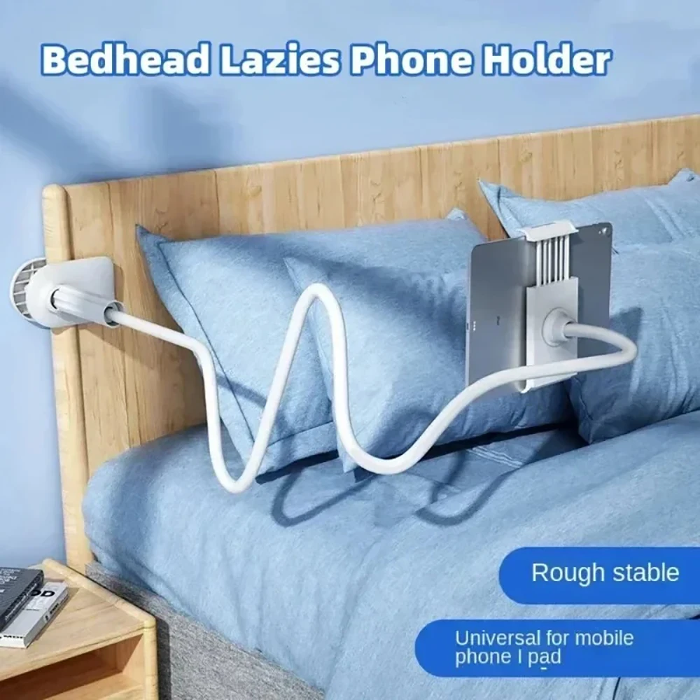 Universal Mobile Phone Holder Portable Flexible Adjustable 360° Clip Lazy Holder Home Bed Desktop Mount Bracket Smartphone Stand