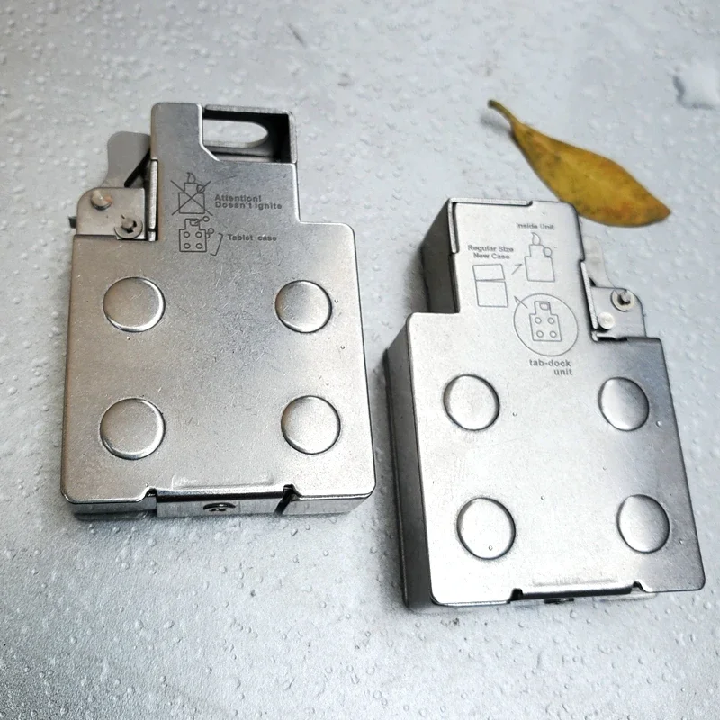 EDC Stainless Steel Insert Portable Candy Chewing Gun Medicine Box Storage Multifunction EDC Tools