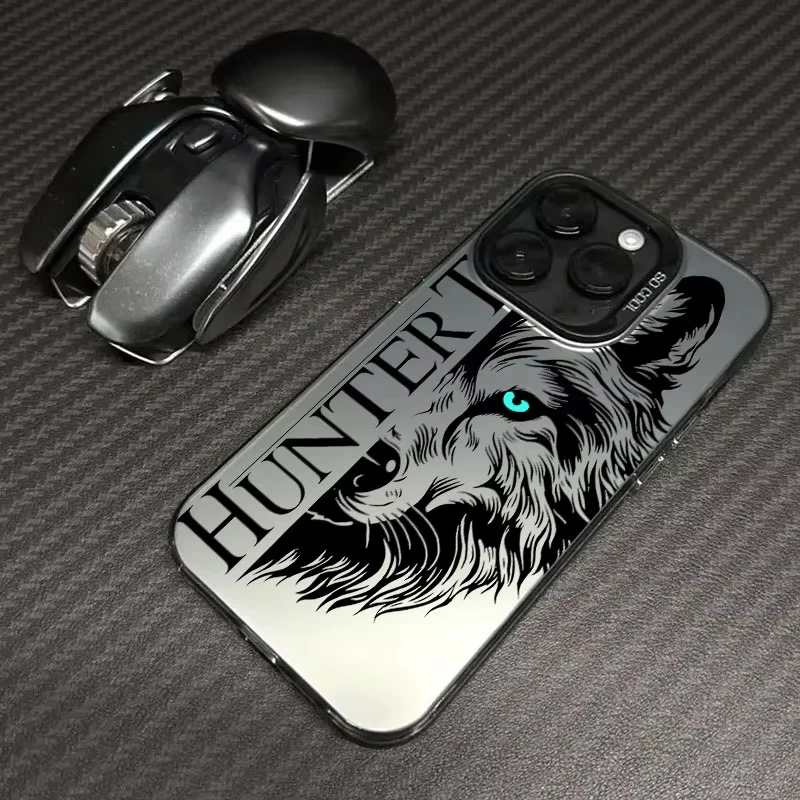 Majestic Wildlife Series Phone Case - Wolf, Eagle, and Tiger Design