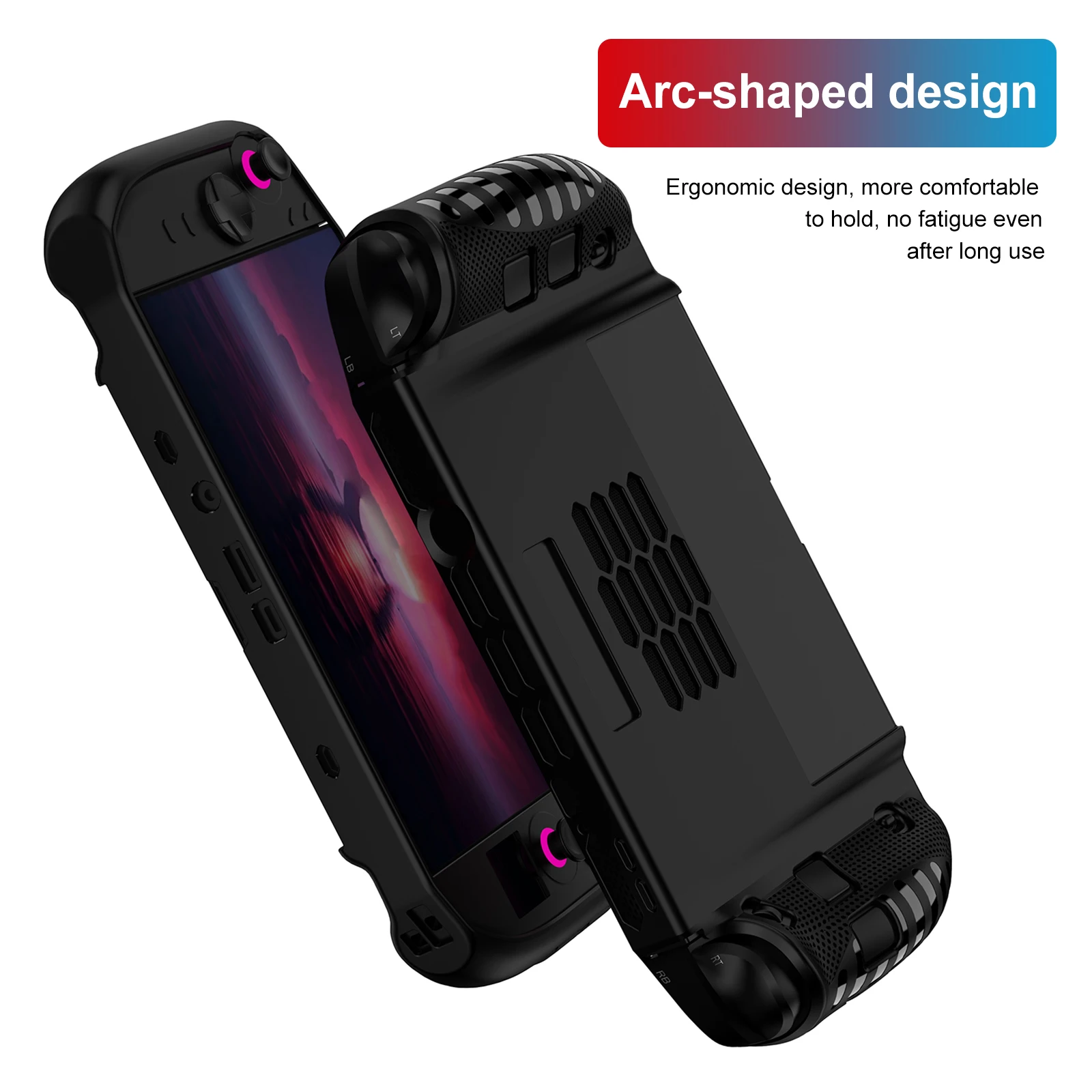 TPU Grip Cover Anti-Drop Protection Grips Case Shockproof Soft Shell Slim Cases Cover Protector for Legion Go 2 Game Accessories