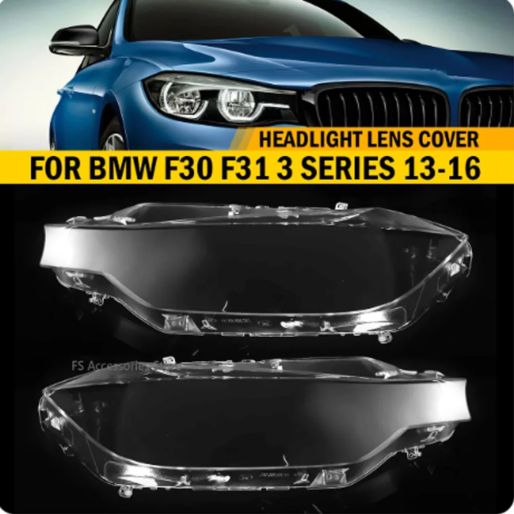 

Headlight Cover Headlights Shell Transparent Cover Lampshade Headlamp Shell For BMW 3 Series F30 F31 F35 2013-2015 320 328 335