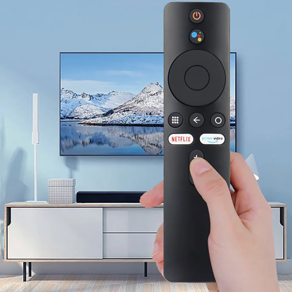 Bluetooth 5.0 Voice Search Remote Control with Android TV/Google Assistant Integration