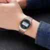 SKMEI 2146 Back Light Display Stopwatch Digital Sport Watches Stainless Steel Men Waterproof Date Alarm Wriswatch reloj hombre 4