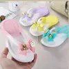 2024 Summer Baby Girls Slippers Children PVC Cartoon Bow Bear Print Flips Flops Beachwear Outdoor Non-slip Kids Shoes Size 24-35 1