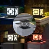 Solar LED Landscape Lighting Timed Pillar Lamps Outdoor Solar Light Remote Control Sunlights Garden Corridor External Solar Lamp 6