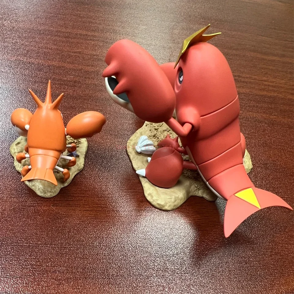 Ace 1/20 Statue Pokemon Figure Crawdaunt #342 Corphish #341 Action