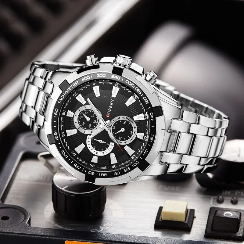 CURREN 8023 Men Top Brand Luxury Fashion Casual Watch Male