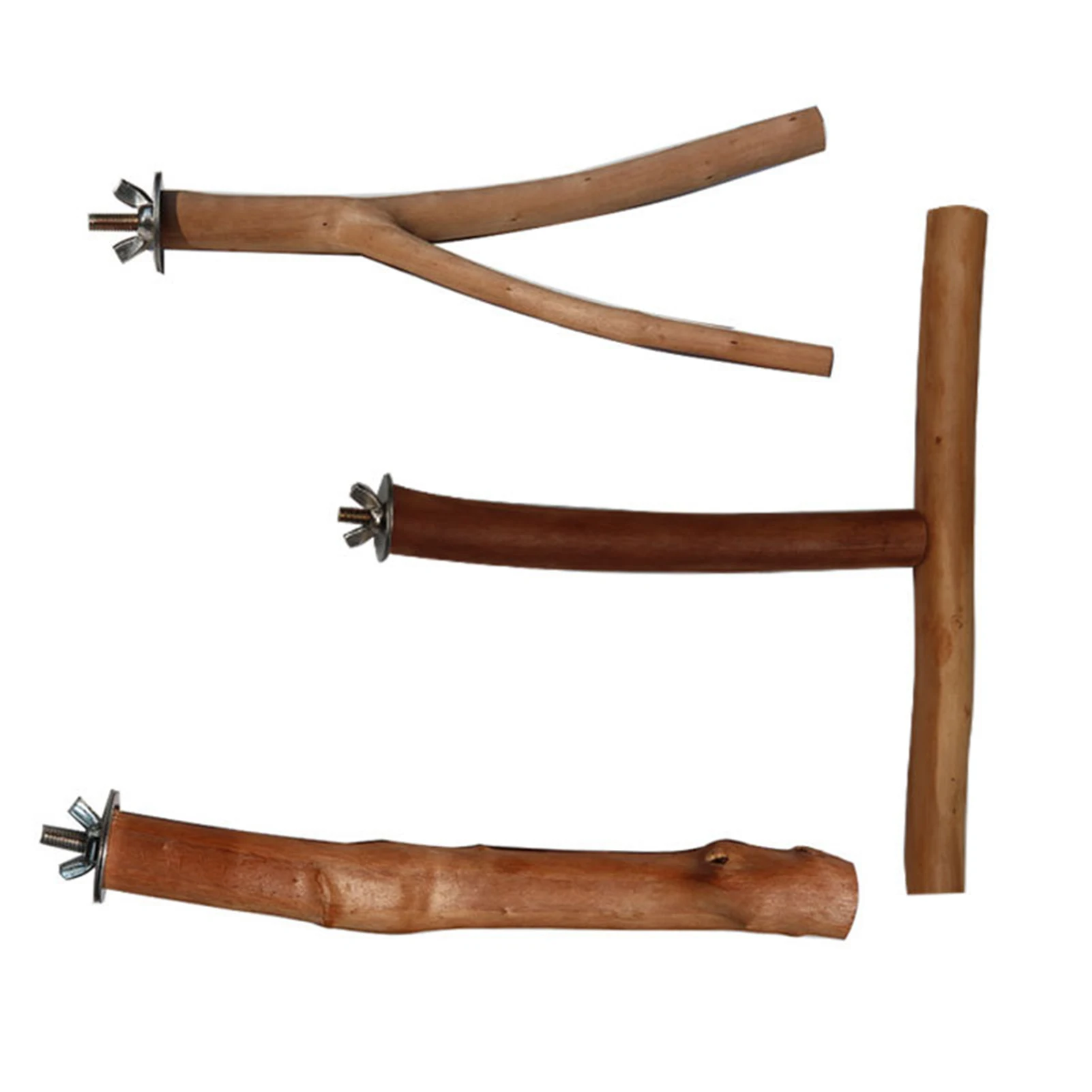 3PCS Bird Perches 3PCS Bird Perches Paw Grinding Stick Bird Exercise