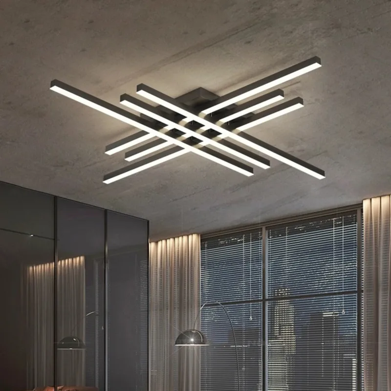 Severská LED strop světel moderní domácí dekorace lampa minimalistické dekorace domácí osvětlení příslušenství ložnice osvětlení chladný teplý přirozený lehký