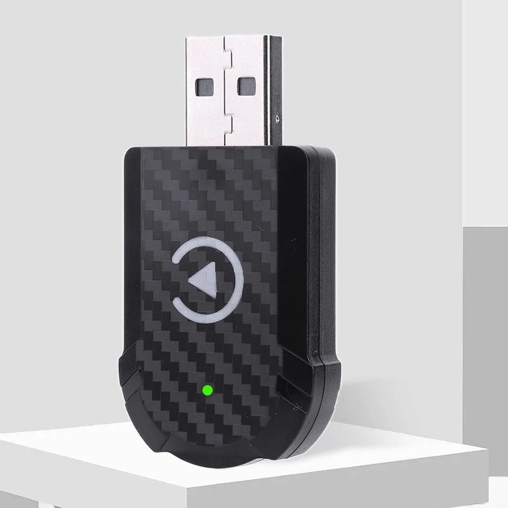 Wired To Wireless Carplay & Android Auto Adapter USB Plug and Play AI Box OTA Online Upgrade for Wired CarPlay Android Auto Cars