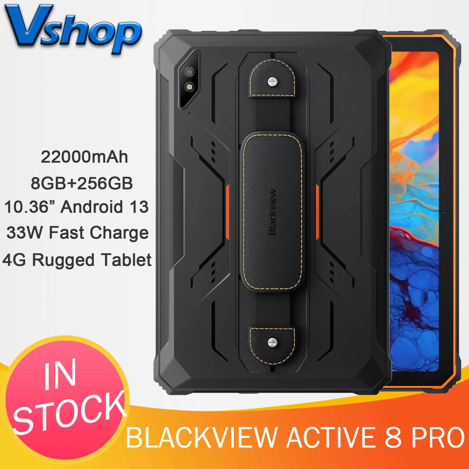 Androidタブレット本体 Blackview Active 8 Pro 256GB Blackview Active 10 Pro 12+256GB/512GB 30000mAh 頑丈