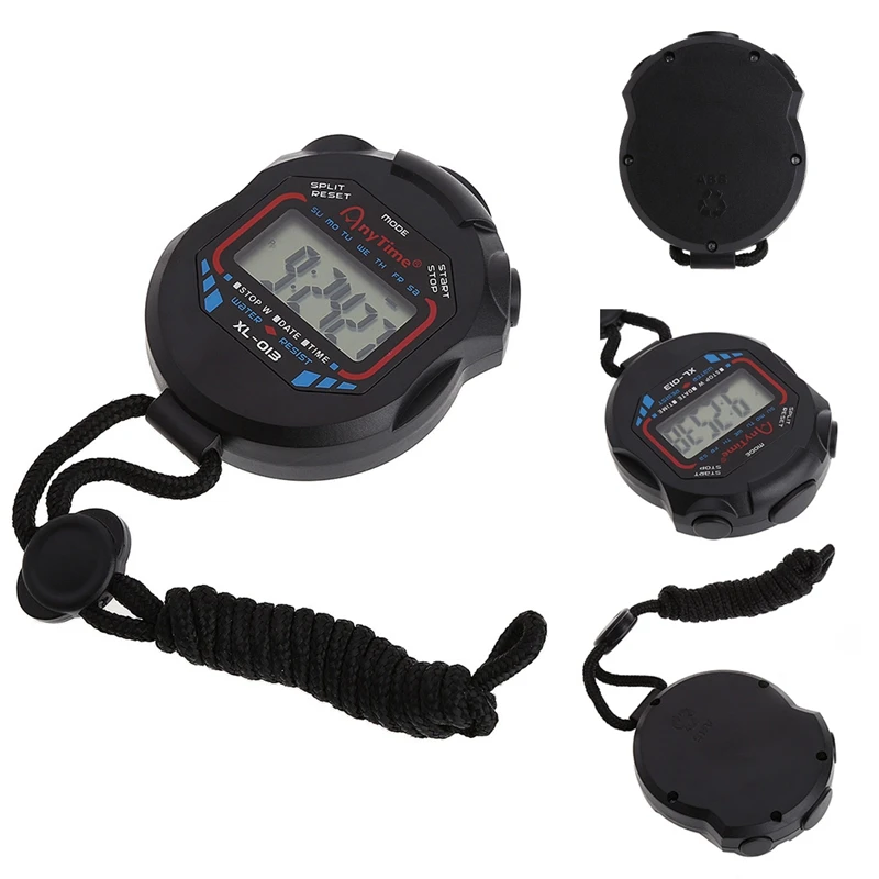 

Digital Handheld LCD Chronograph Sports Stopwatch Timer for