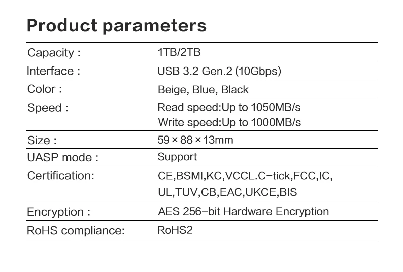 Samsung T7 Shield - SSD externo portátil USB 3.2 gen2 PC, Mac, Android : 1TB - 2TB
