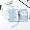 Hello Kitty Purse Kuromi Leather Zippe Portable Document Bag Bank Card Bus Card Passport Bag Card Holder Wallet Passport Cover 2