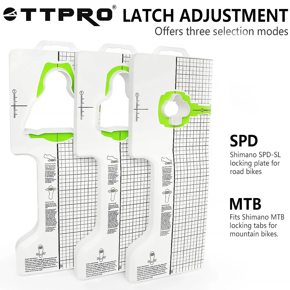 TTPRO Mountain Bike SPD/MTB Cleats Adjustment Tool Road Cycling Self-Locking Pedal Fitting Shoe Cleat Adjustor for Bicycle Lock
