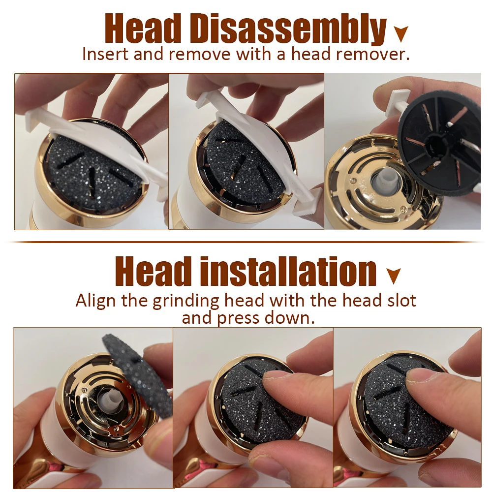 24Pcs/Set Replacement Sandpaper Disk Foot Pedicure Discs Sanding Paper Accessory For Electric Foot File Callus Remover Machine