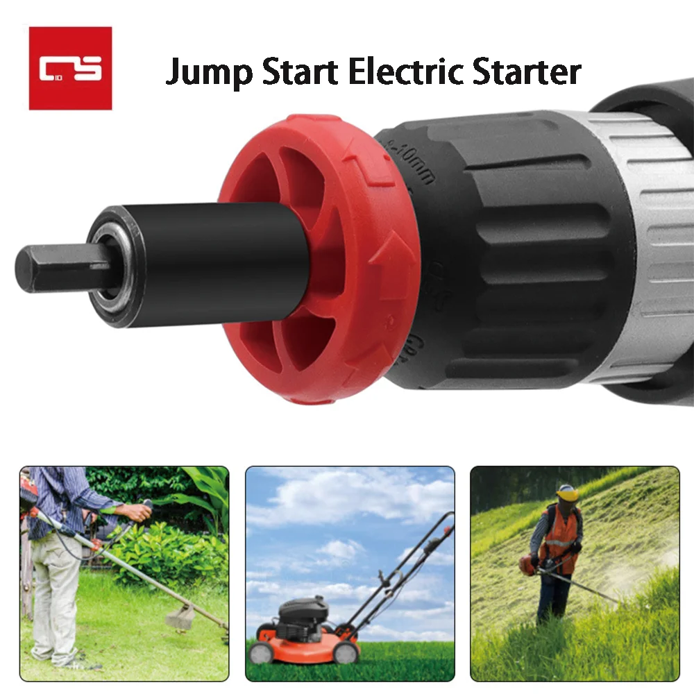 Motor starter mower starter Diesel starter adapter Jump Start Electric Engine Drill Bit Adapter For Plug Button
