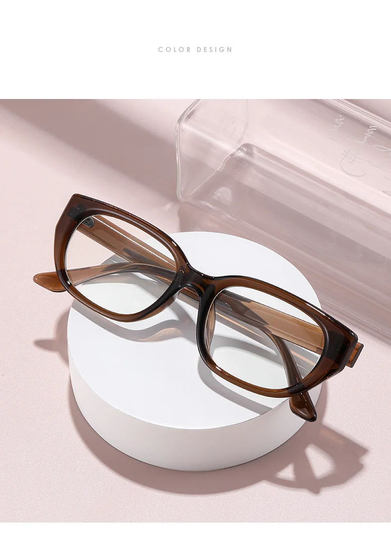 Lichtempfindlicher, farbwechselnder Spiegel, kleiner Rahmen, Katzenauge, personalisiertes Outfit, Retro-Trend, heiß verkaufte Gesichtsbrille 6051 – Detail 9
