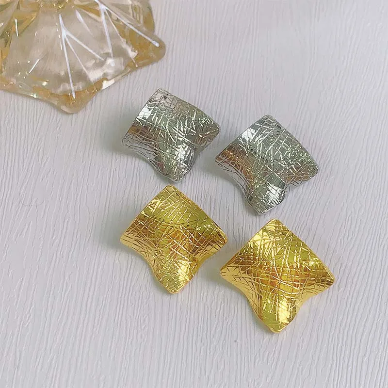 Boucles D'oreilles Vintage Années 60/70 - Style Rétro - Occasion Avec Traces D'usure