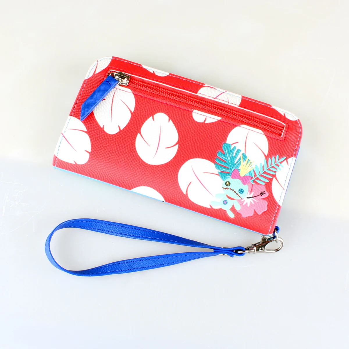 Disney Stitch Phone Wallet Fashion Personalized Card Holder Coin Purse ID Window
