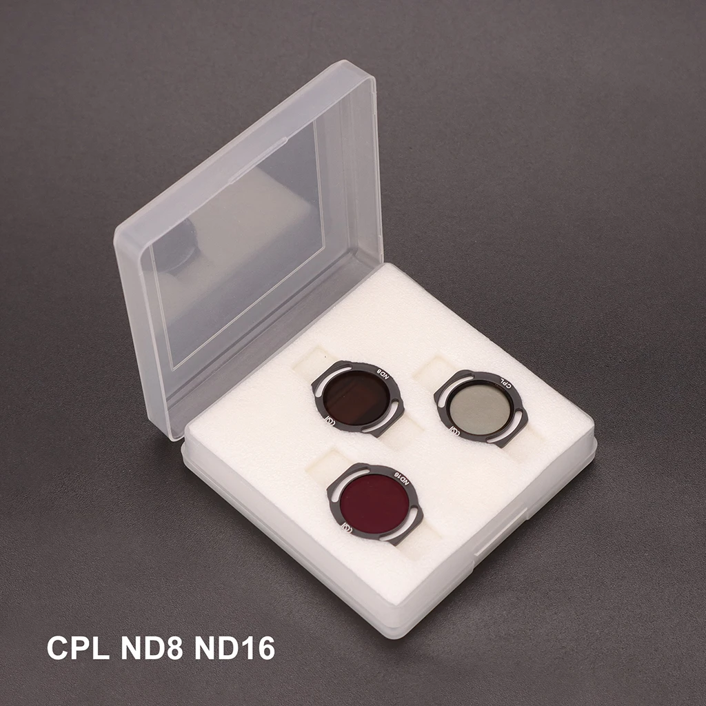 Filtres ND pour DJI Mini 3 Pro - Lot 3 en 1, ND4, ND8, ND16, ND32, CPL