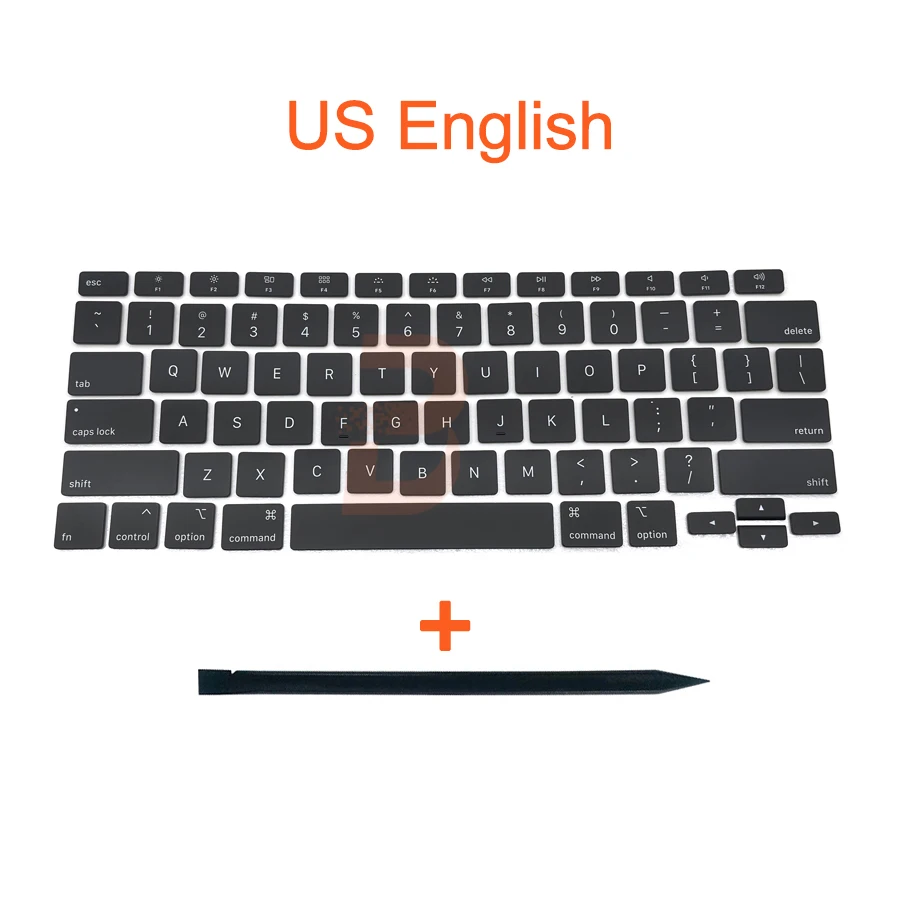 New US UK EU Russian Spain French Replacement Keyboard Keys