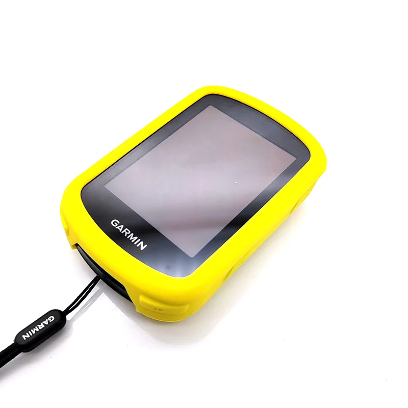 Silicone Rubber Bike Computer Protective Case with Screen Protector