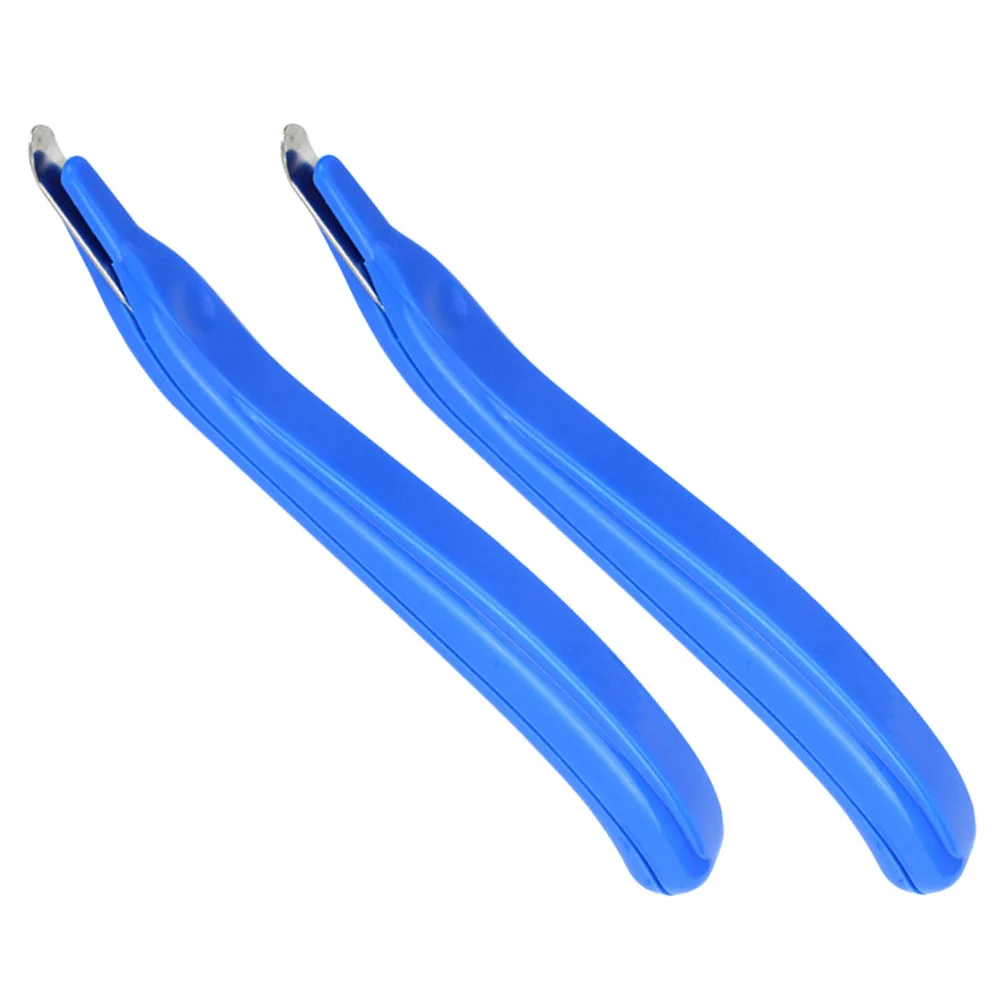 

2 Pcs Staple Magnetic Remove Tool Plastic Puller Pen Shape Remover School Supplies Energy Saving Office