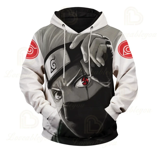 Anime Naruto Männer/frauen 3D Hoodies Sweatshirt Mode Sasuke Kakashi  Cartoon Casual Harajuku Hoody Herbst Dünne Mantel Streetwear - AliExpress