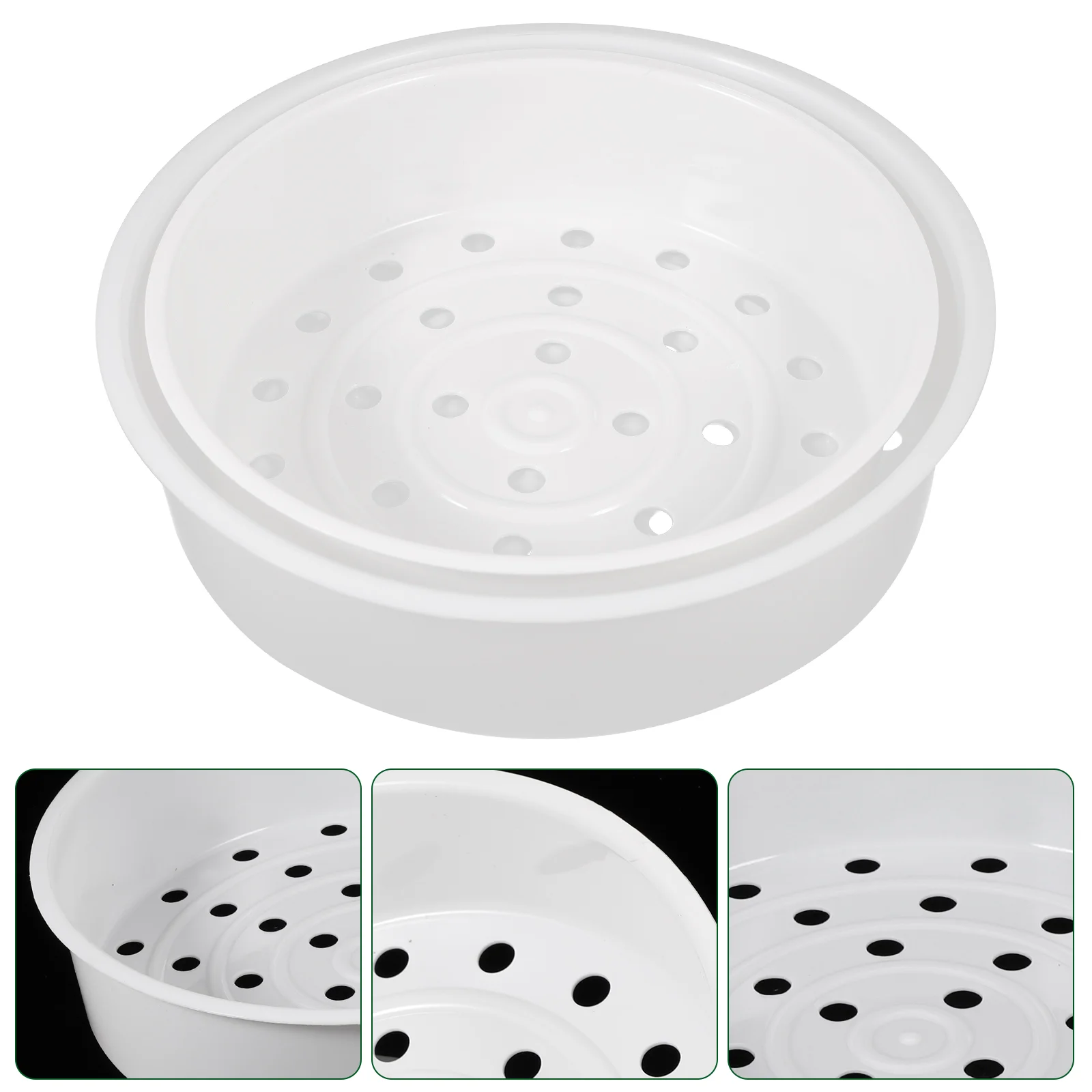 

2 Pcs Steam Rack Mesh Food Steamer Basket Pot Pressure Cooker Multipurpose Plastic Practical Steaming for Home Strainer