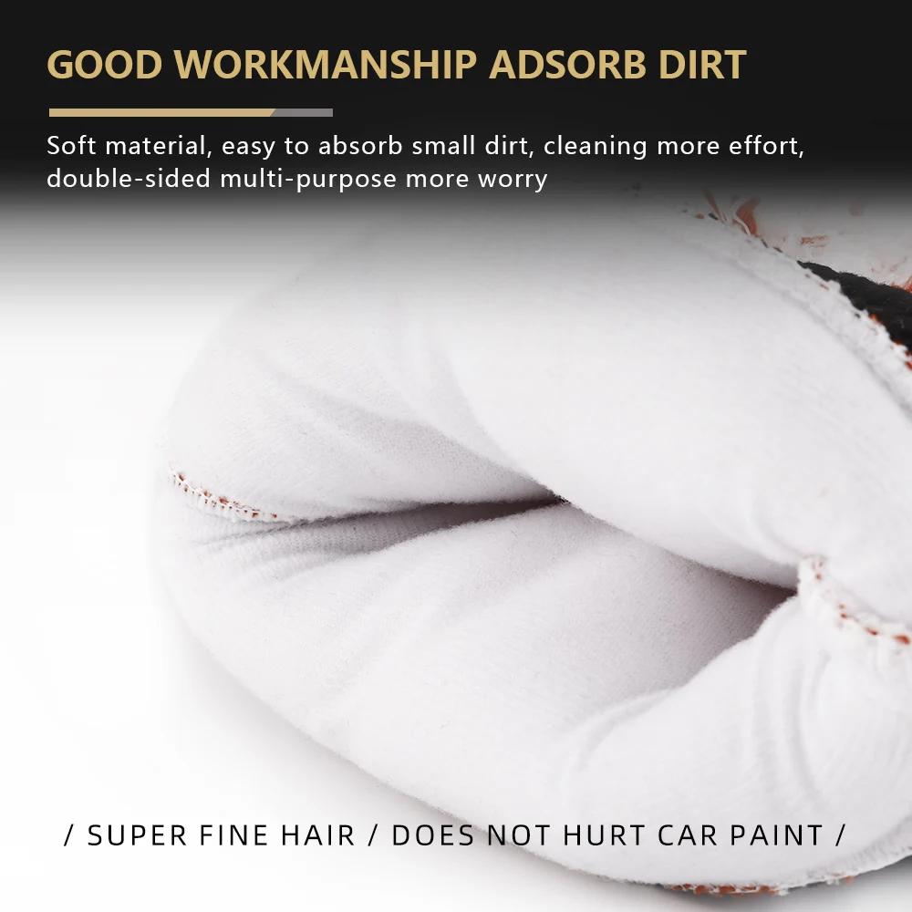Microfiber Car Wash Mitt Gloves for Effective Washing Machine Washable Lint Free Scratch Free