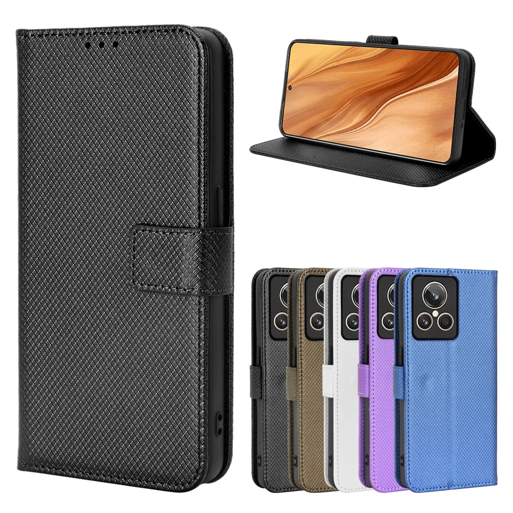 Flip Case Per Realme Gt 2 Master Explorer Cover Wallet Cover Magnetica In Pelle Di Lusso Per Realme Gt2 Master Explorer Phone Case