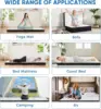 Tri-fold Memory Foam Mattress - 3 Inch Single Size Portable Floor Bed, Foldable Mat for Kids and Adults, Collapsible 6