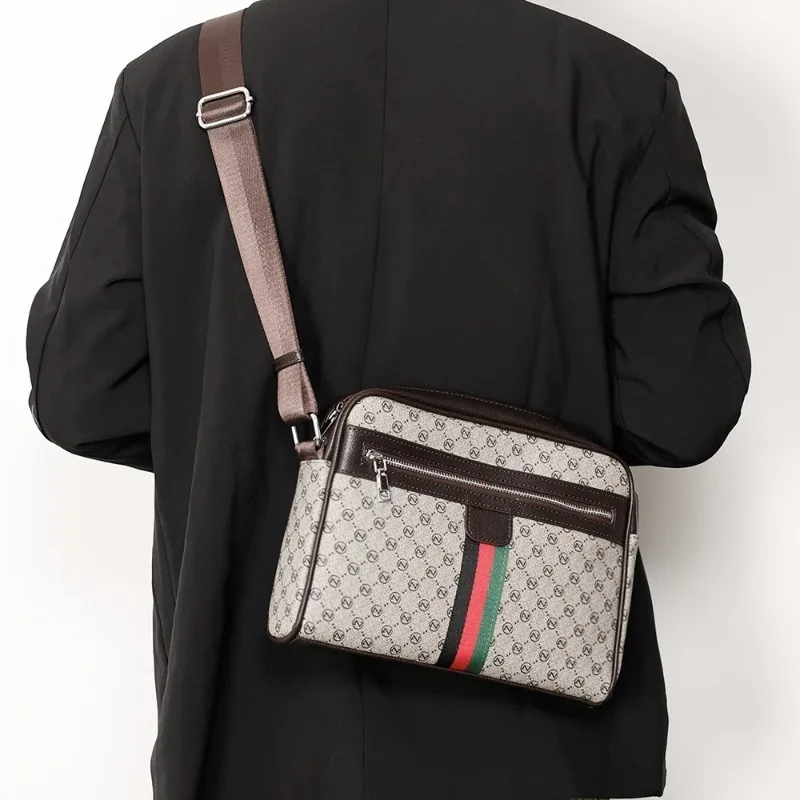 Fashion Crossbody Bags Men Luxury Brand Design Men's Crossbody Bags Letter Printed Shoulder Messenger Bag For Men Sling Satchels - 5