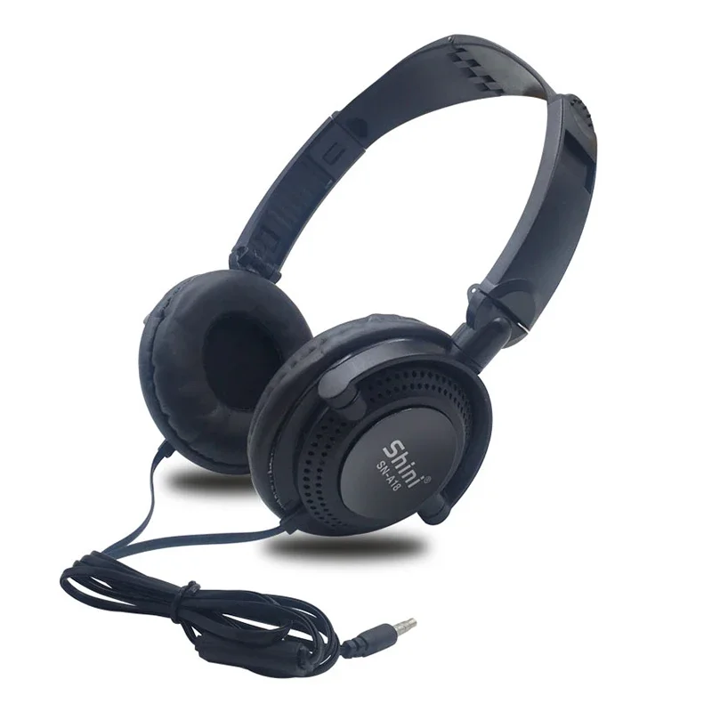 Wired Headphones Stereo Bass with Microphone Noise Cancelling