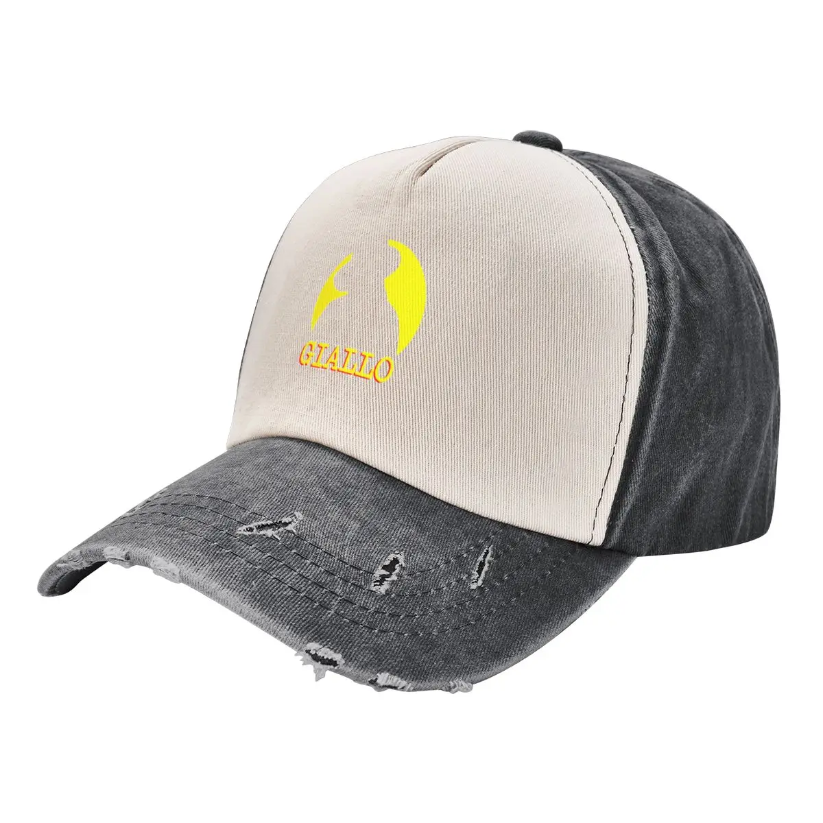 Giallo Vintage Italian Horrorcap Berretto Da Baseball Trucker Hat Custom Cap Uomo Luxury Brand Women'S